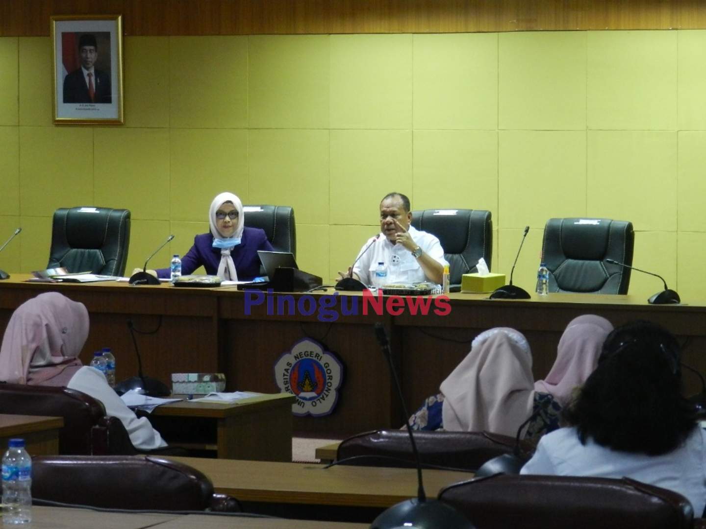 Ketua Senat Universitas Negeri Gorontalo, Rauf Hatu