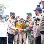 Kapolda Gorontalo Irjen Pol Akhmad Wiyagus Meninjau Pos Perbatasan Gorontalo Sulteng